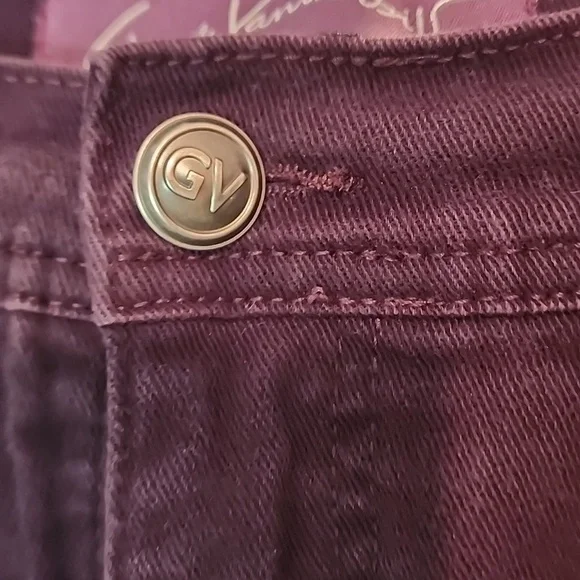 Gloria Vanderbilt Amanda Women's Purple Jeans - Picture 7 of 9